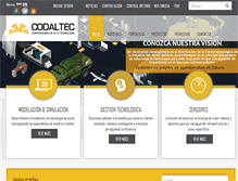 Tablet Screenshot of codaltec.com